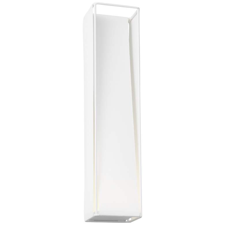 Image 1 Visual Comfort Studio Velero Large Sconce Modules 6" Soft Linen