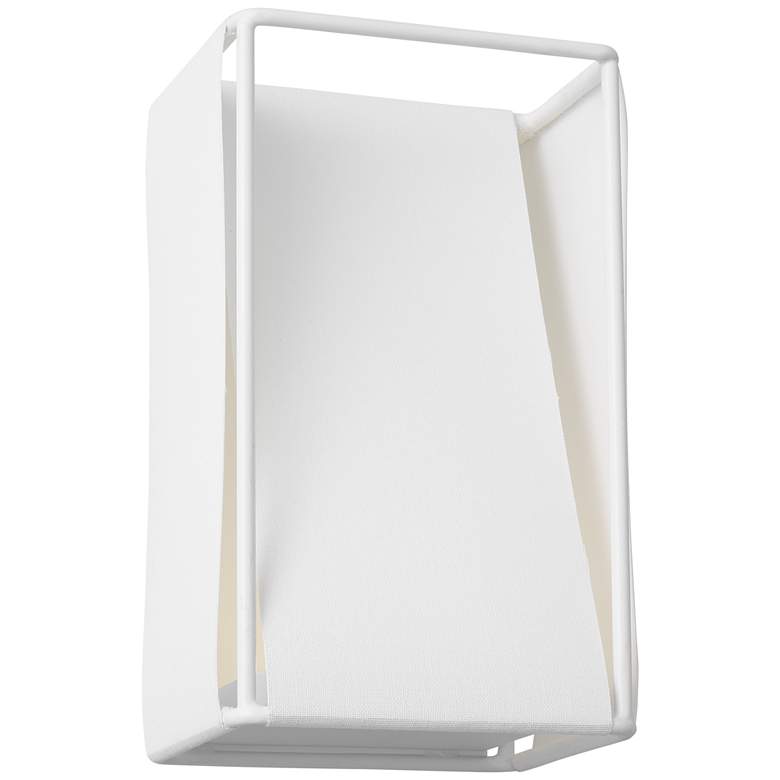 Image 1 Visual Comfort Studio Velero Small Sconce Modules 6" Soft Linen