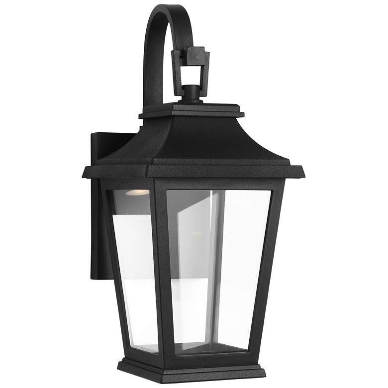 Image 1 Visual Comfort Studio Warren Mini Wall Lantern Array 6.5" Black