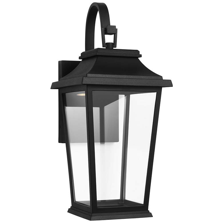 Image 1 Visual Comfort Studio Warren Small Wall Lantern Array 8.5" Black