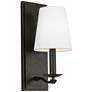 Visual Comfort Studio  Wellen Medium Sconce  T10  5"  Aged Iron