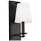 Visual Comfort Studio Wellen Medium Sconce T10 5" Aged Iron