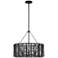 Visual Comfort Studio Winslow Medium Hanging Shade T6 23.75" Black