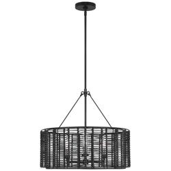 Visual Comfort Studio  Winslow Medium Hanging Shade  T6  23.75"   Black