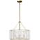 Visual Comfort Studio Winslow Medium Hanging Shade T6 23.75" Brass