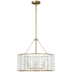 Visual Comfort Studio  Winslow Medium Hanging Shade  T6  23.75"  Brass