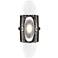 Visual Comfort Wythe 14 3/4"W Bronze Cast Glass LED Sconce