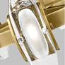4_Visual Comfort Wythe 15 3/4" Wide Brass 6-Light LED Pendant more views