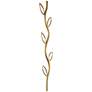 3_Vita 30" High Antique Brass Decorative Vine Cord Cover more views
