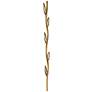 4_Vita 30" High Antique Brass Decorative Vine Cord Cover more views