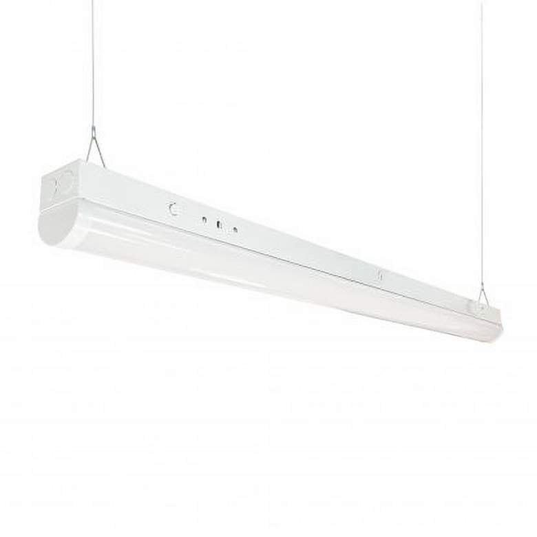 Image 1 Vita 48"W White LED Emergency Strip Light with Pendant Kit