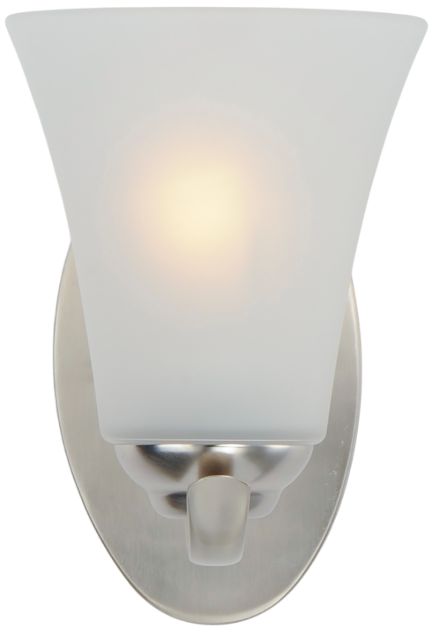 Image 4 Vital 1-Light Wall Sconce Satin Nickel more views