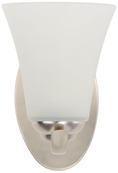 Image 5 Vital 1-Light Wall Sconce Satin Nickel more views