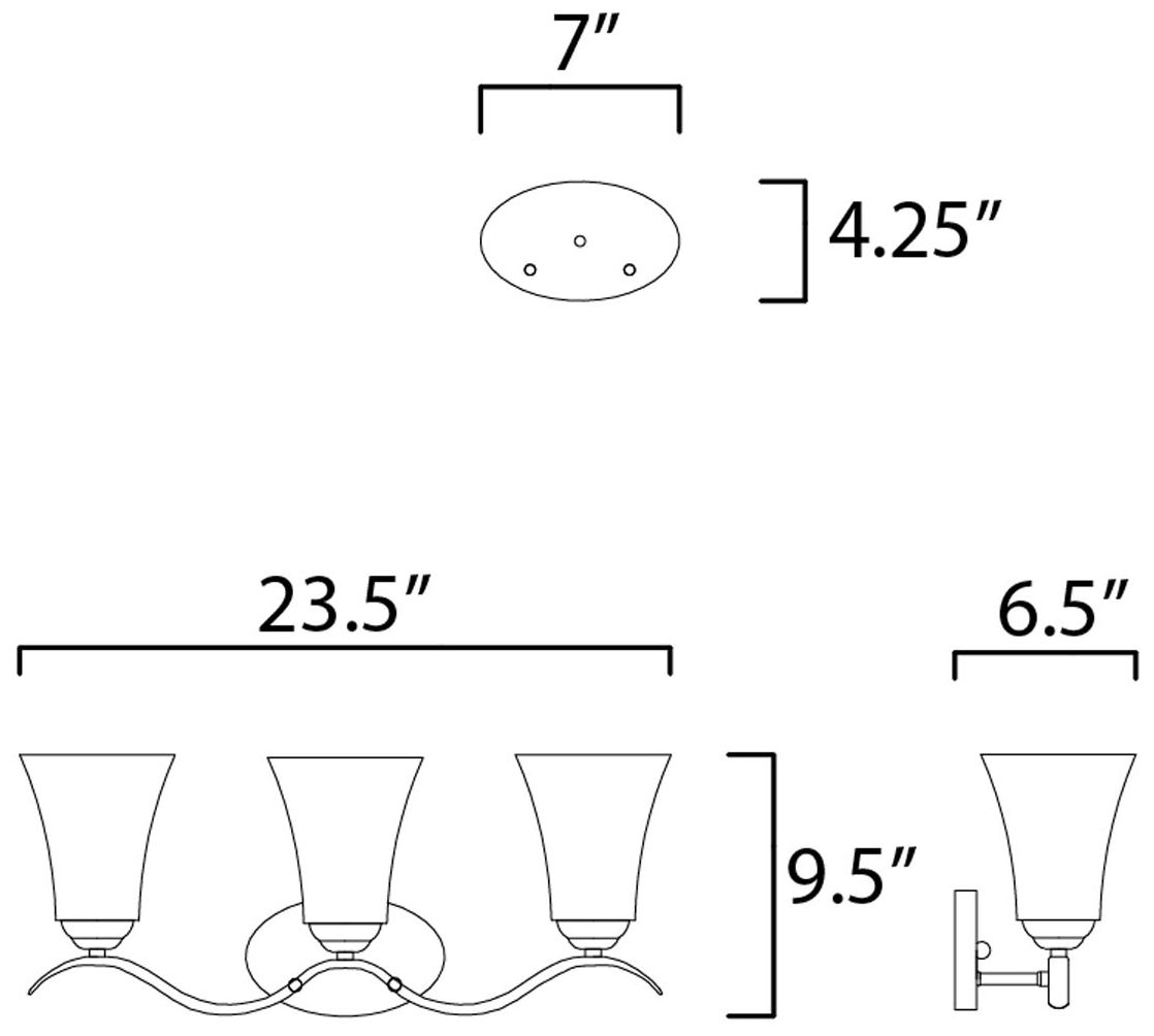 Vital 3-Light Bath Vanity