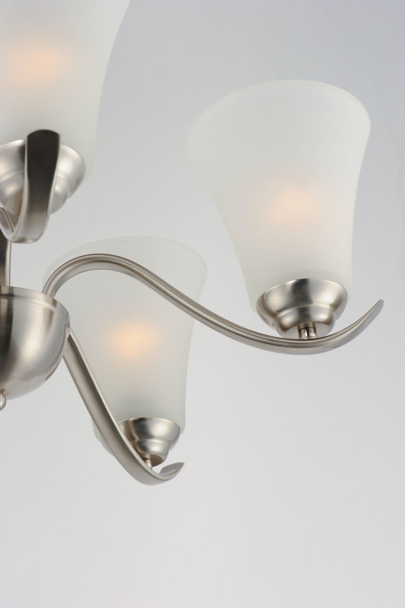 Image 3 Vital 5-Light 23" Wide Satin Nickel Chandelier more views