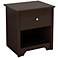 Vito Collection Chocolate Night Stand