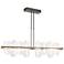 Vitre 51.9" Wide Large Natural Iron LED Linear Pendant