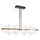 Vitre 51.9" Wide Large Oil Rubbed Bronze LED Linear Pendant