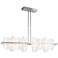 Vitre 51.9" Wide Large Sterling LED Linear Pendant