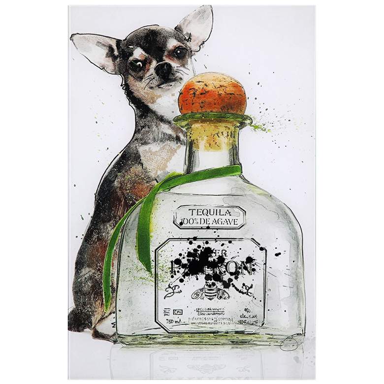 Image 2 Viva Mexico 24" High Frameless Tempered Glass Wall Art