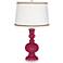 Vivacious Apothecary Table Lamp with Twist Scroll Trim