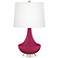 Vivacious Gillan Glass Table Lamp with Dimmer
