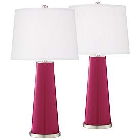 Image2 of Vivacious Leo Table Lamp Set of 2 with Dimmers
