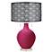 Vivacious Toby Table Lamp With Black Metal Shade