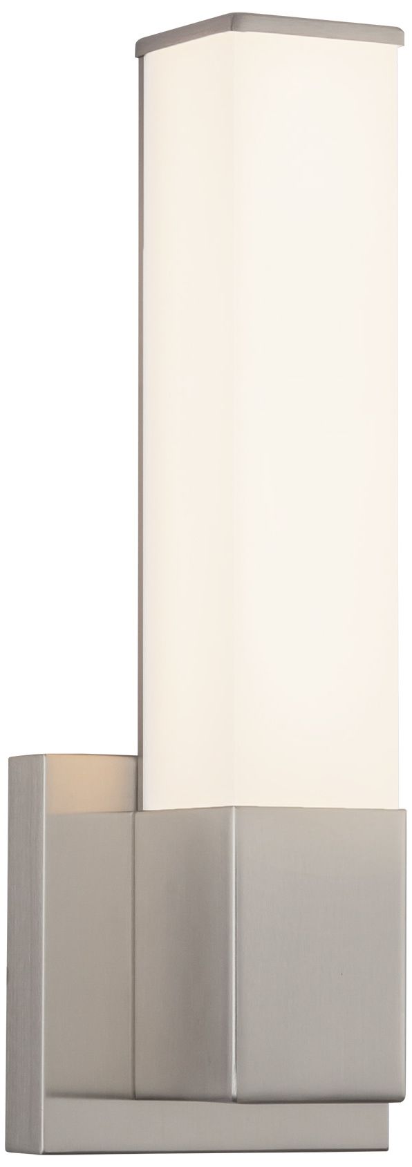 Image 5 Vivi 14-in Brushed Nickel dimmable LED Wall/Vanity Light more views