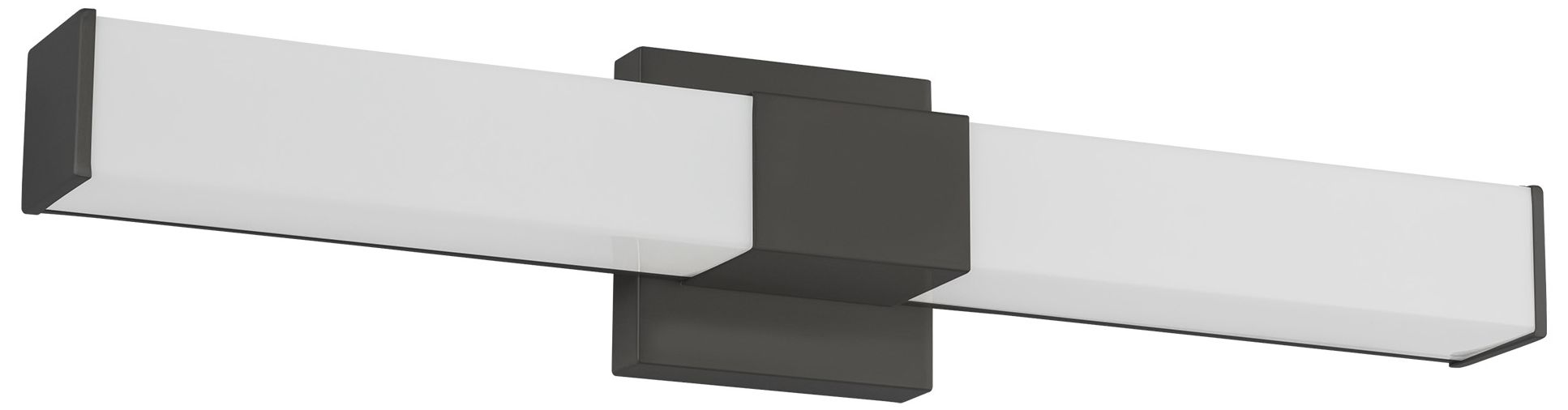 Image 2 Vivi 24-in Black dimmable LED Wall/Vanity Light more views