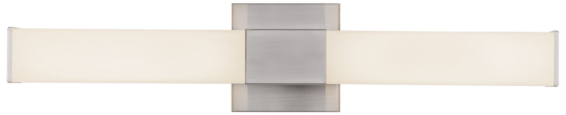Vivi 24-in Brushed NIckel dimmable LED Wall/Vanity Light