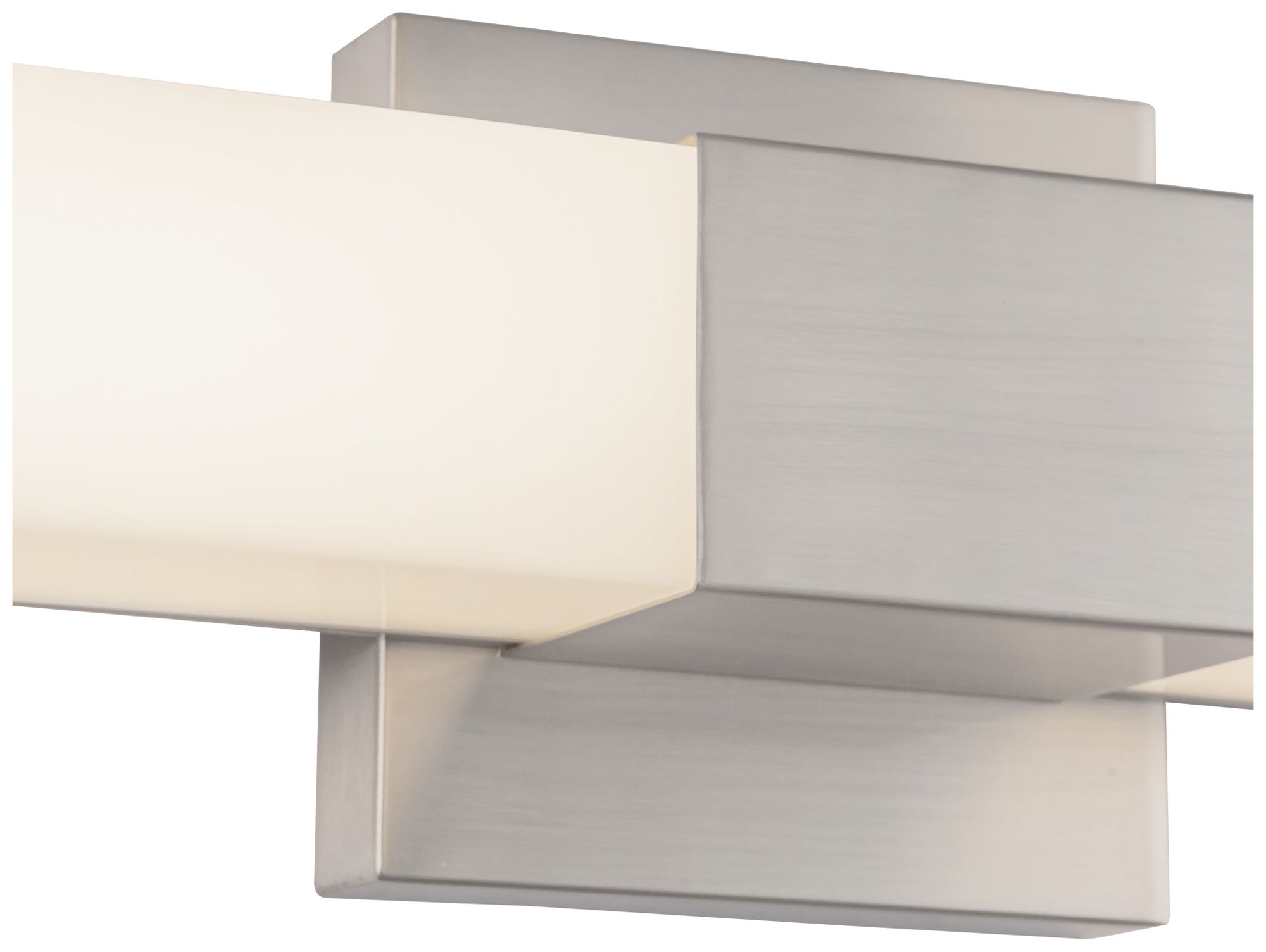 Image 3 Vivi 24-in Brushed NIckel dimmable LED Wall/Vanity Light more views