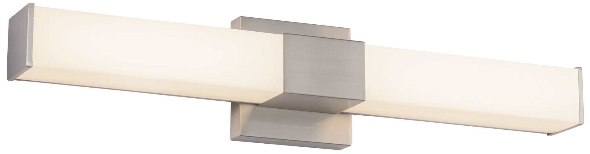 Image 5 Vivi 24-in Brushed NIckel dimmable LED Wall/Vanity Light more views