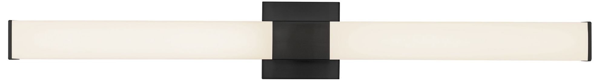 Vivi 36-in Black dimmable LED Wall/Vanity Light