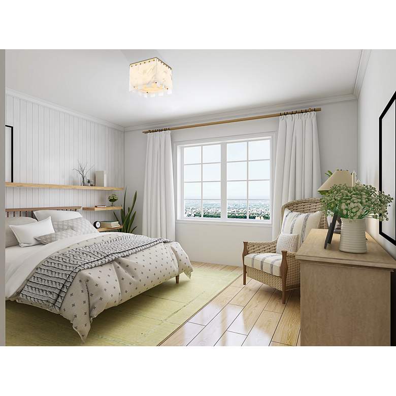 Image 4 Viviana 4 Light Flush Mount more views