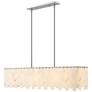 3_Viviana 49" Wide Polished Nickel 7-Light Linear Chandelier