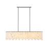 7_Viviana 49" Wide Polished Nickel 7-Light Linear Chandelier more views