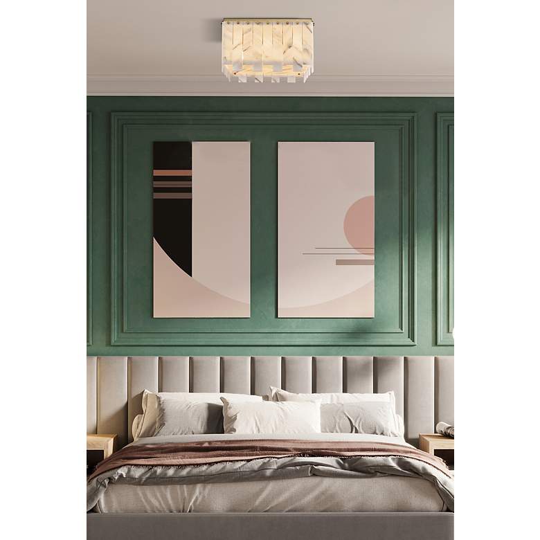Image 4 Viviana 9 Light Flush Mount more views