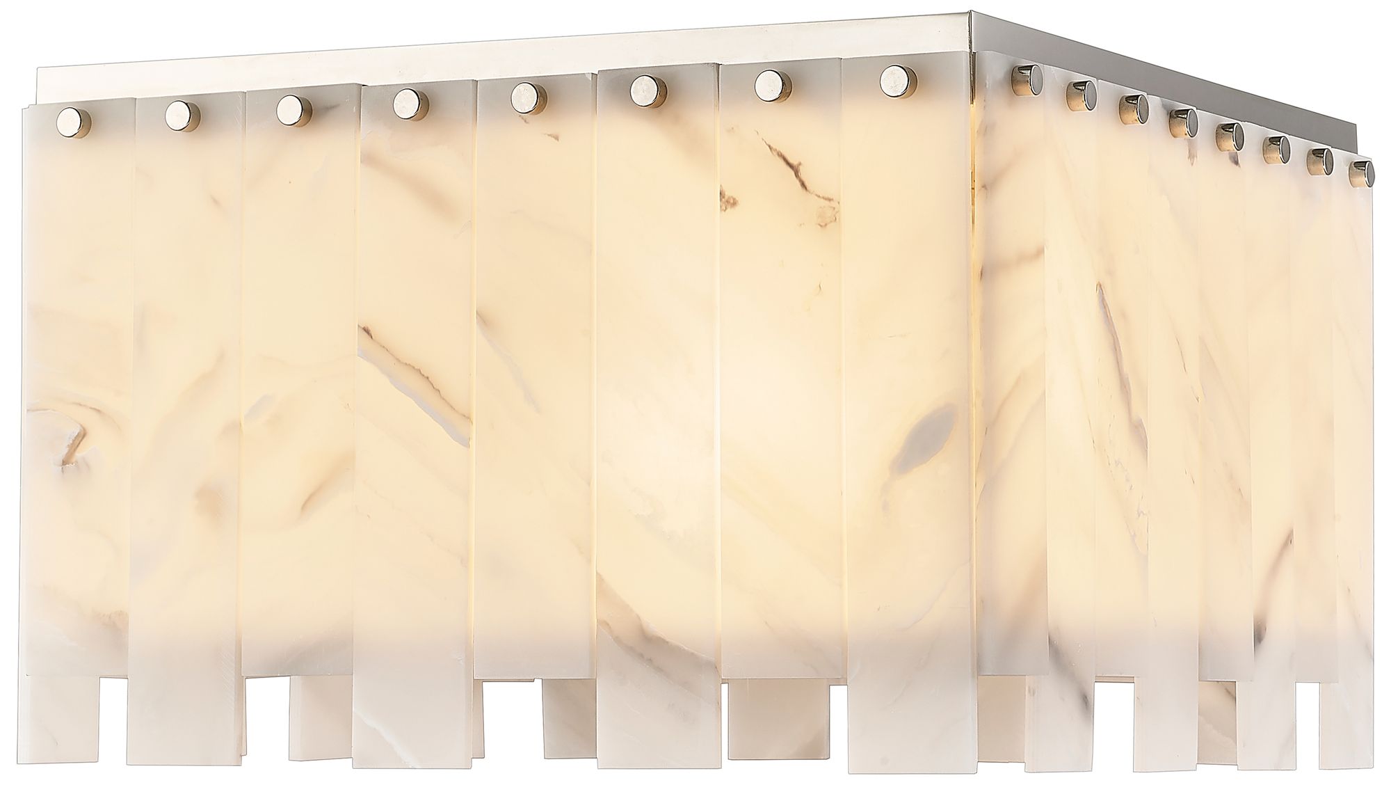 Viviana by Z-Lite Polished Nickel 17.5 inch 6 Light Flush Mount
