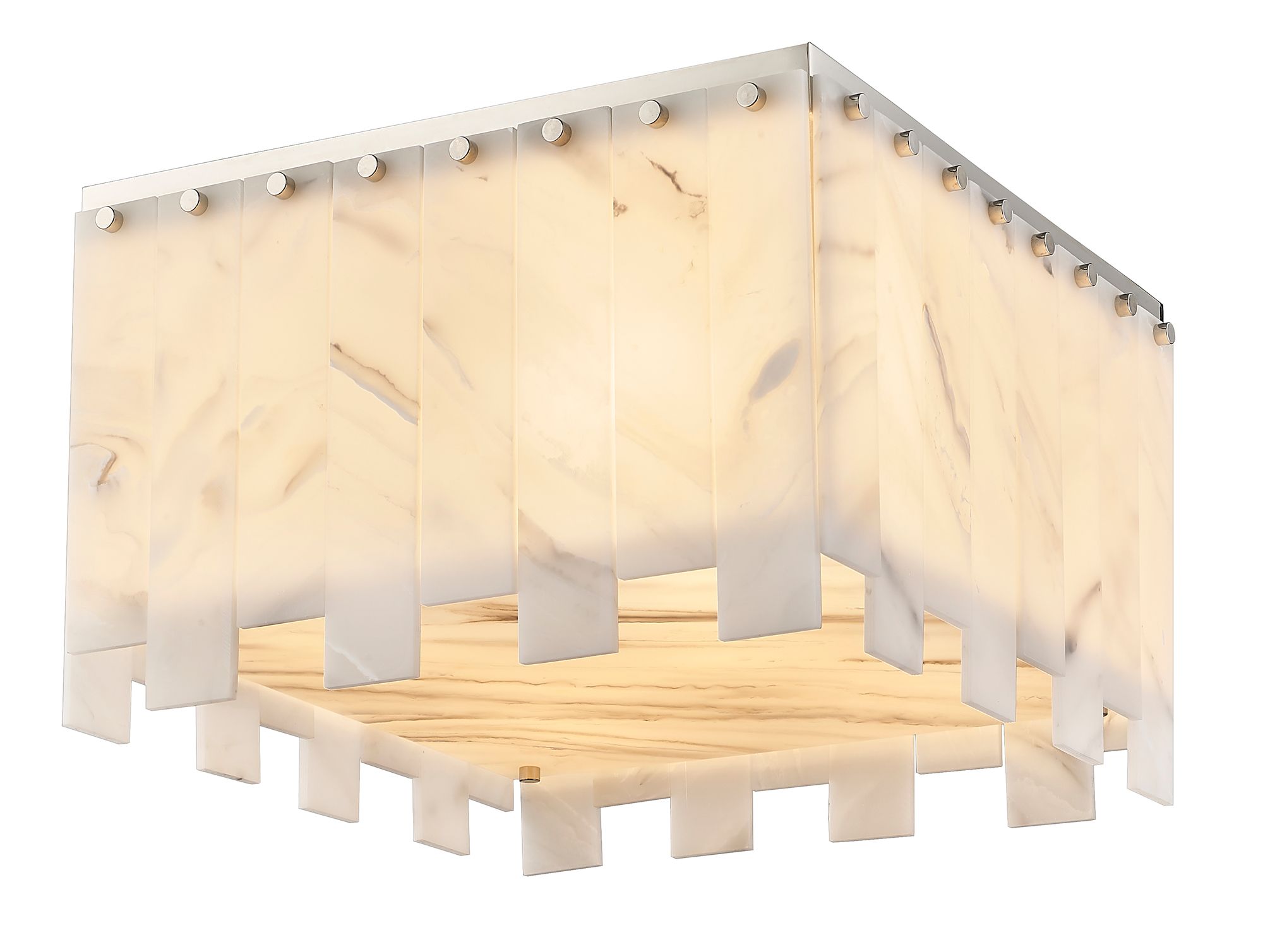 Image 5 Viviana by Z-Lite Polished Nickel 17.5 inch 6 Light Flush Mount more views