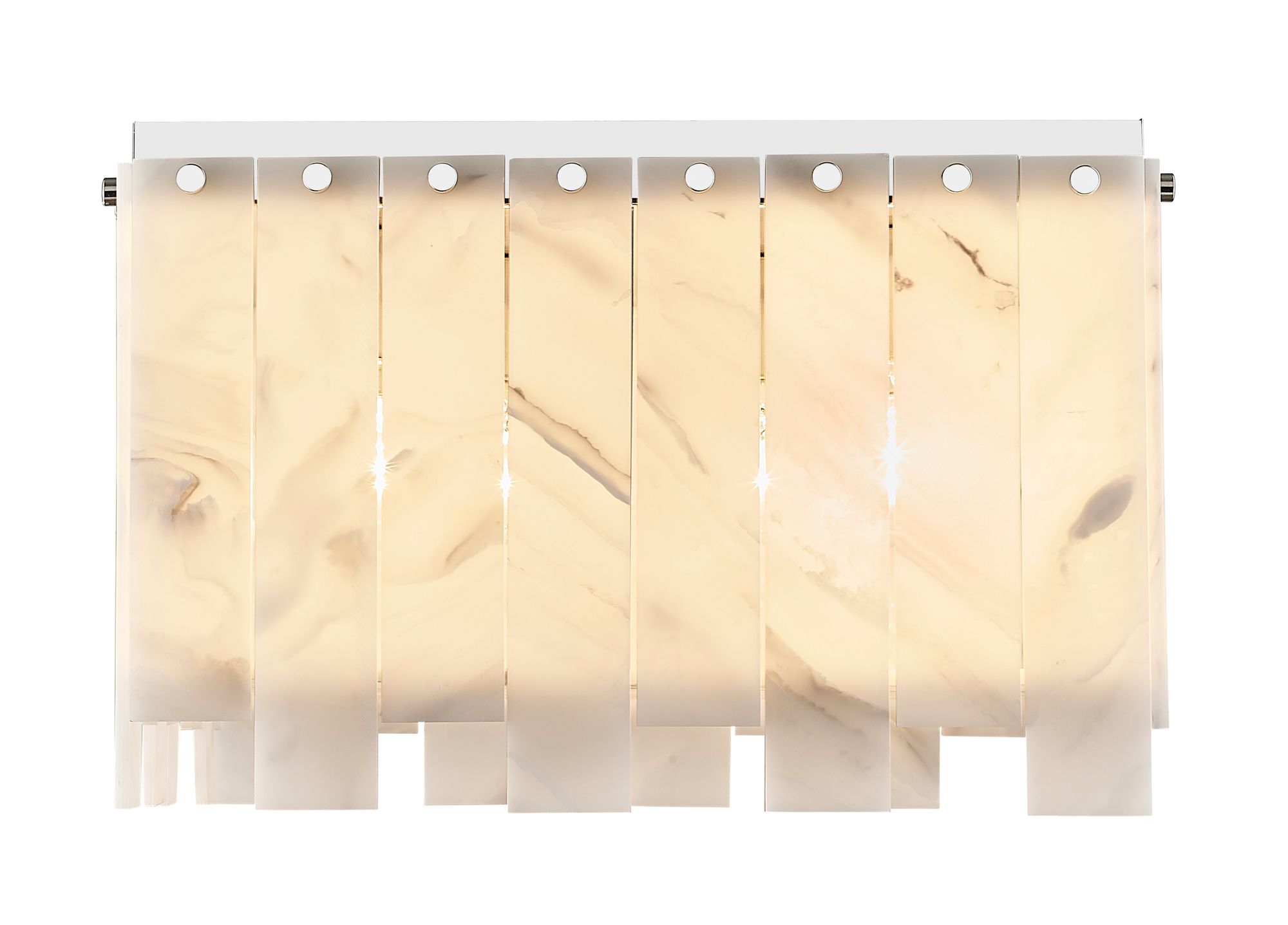 Image 6 Viviana by Z-Lite Polished Nickel 17.5 inch 6 Light Flush Mount more views