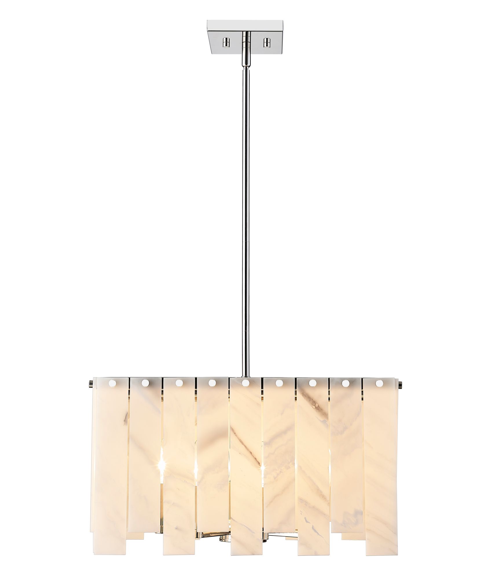 Image 5 Viviana by Z-Lite Polished Nickel 19.75 inch 8 Light Pendant more views