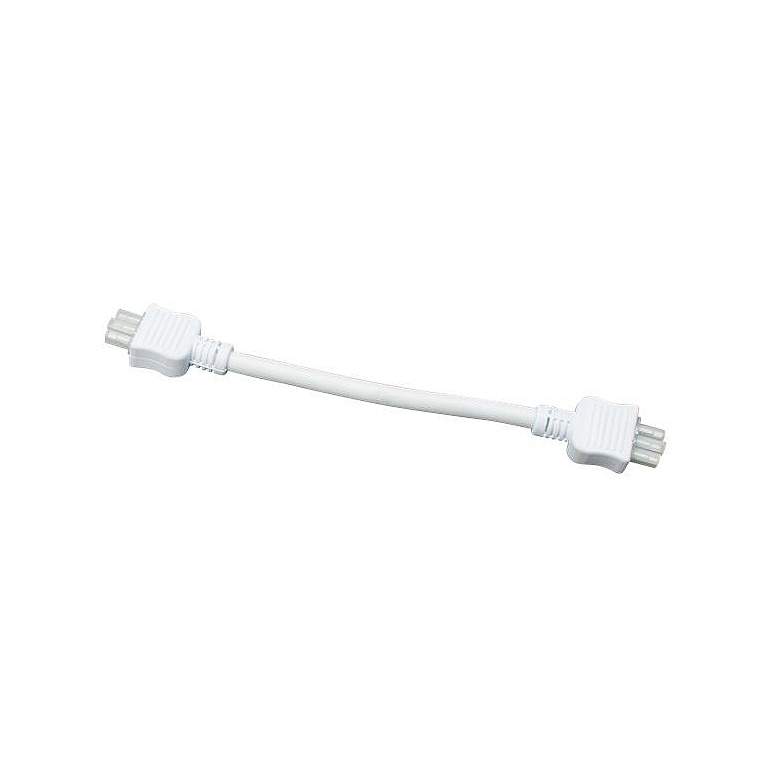 Image 1 Vivid 12 inch Wide White Under Cabinet Connector Cord