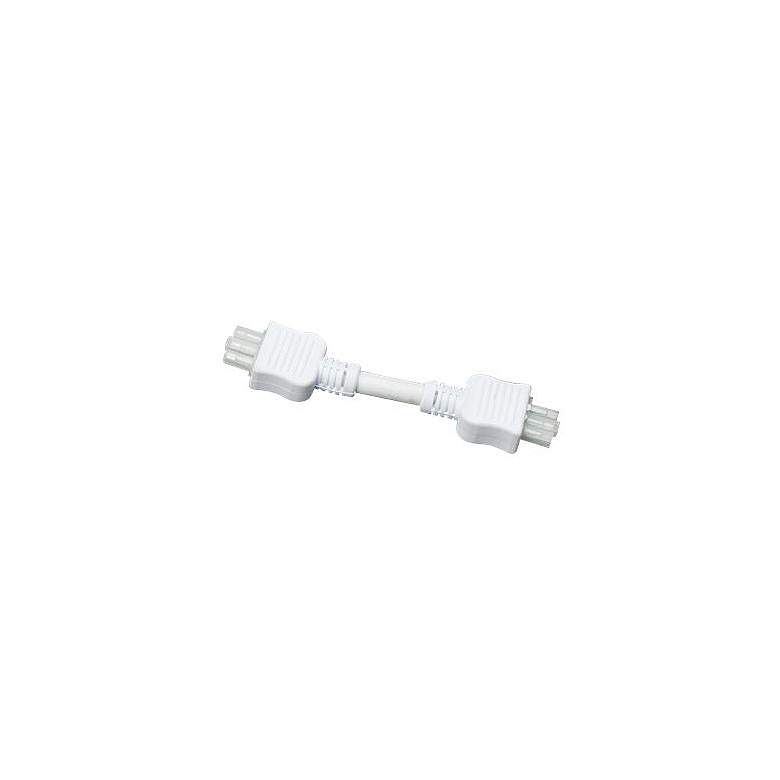 Vivid 3&quot; Wide White Under Cabinet Connector Cord