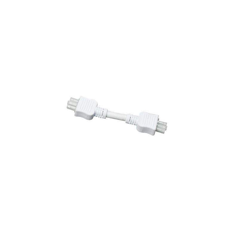 Image 1 Vivid 3" Wide White Under Cabinet Connector Cord