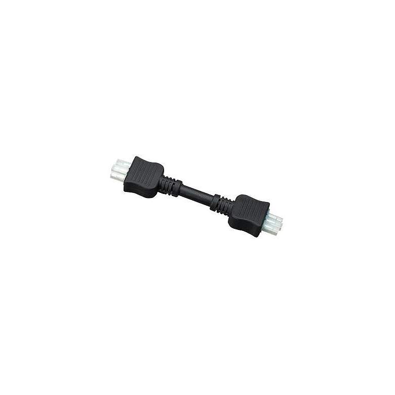 Image 1 Vivid 6" Wide Black Under Cabinet Connector Cord