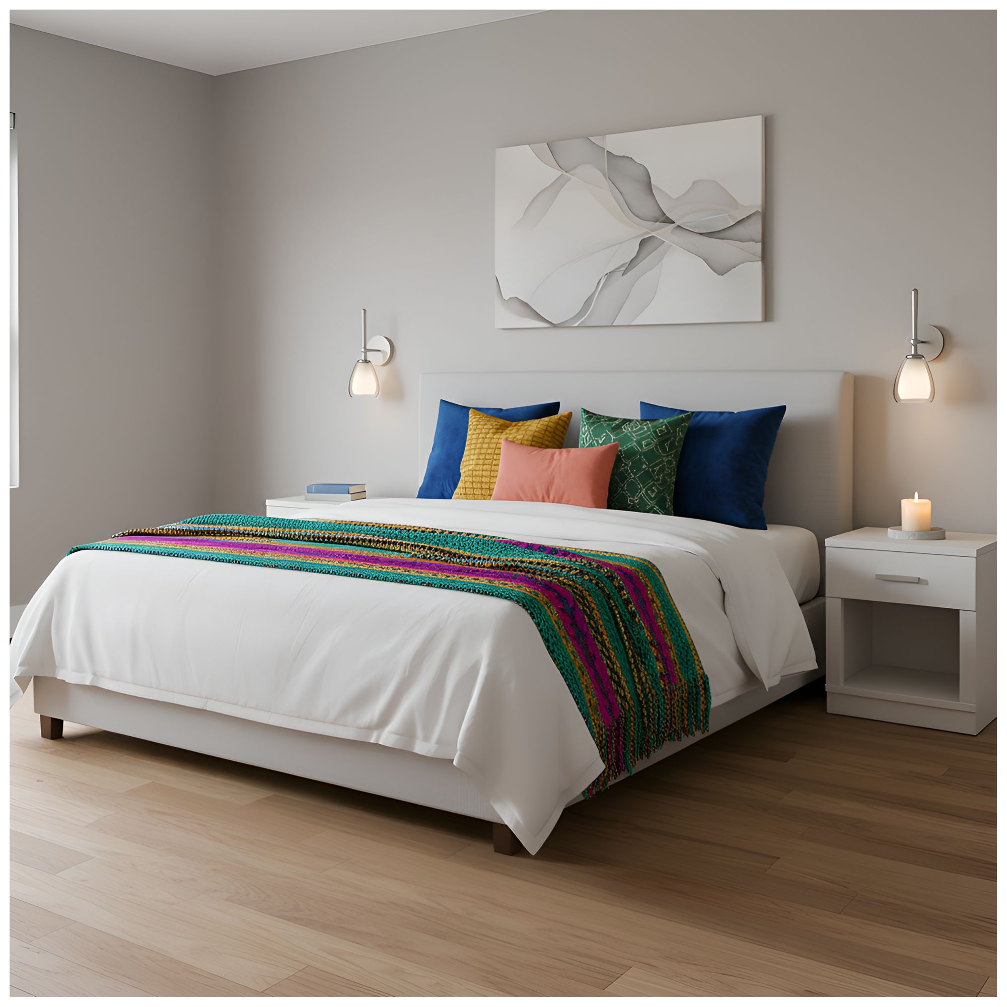 Vivienne 1-Light Brushed Nickel Wall Sconce