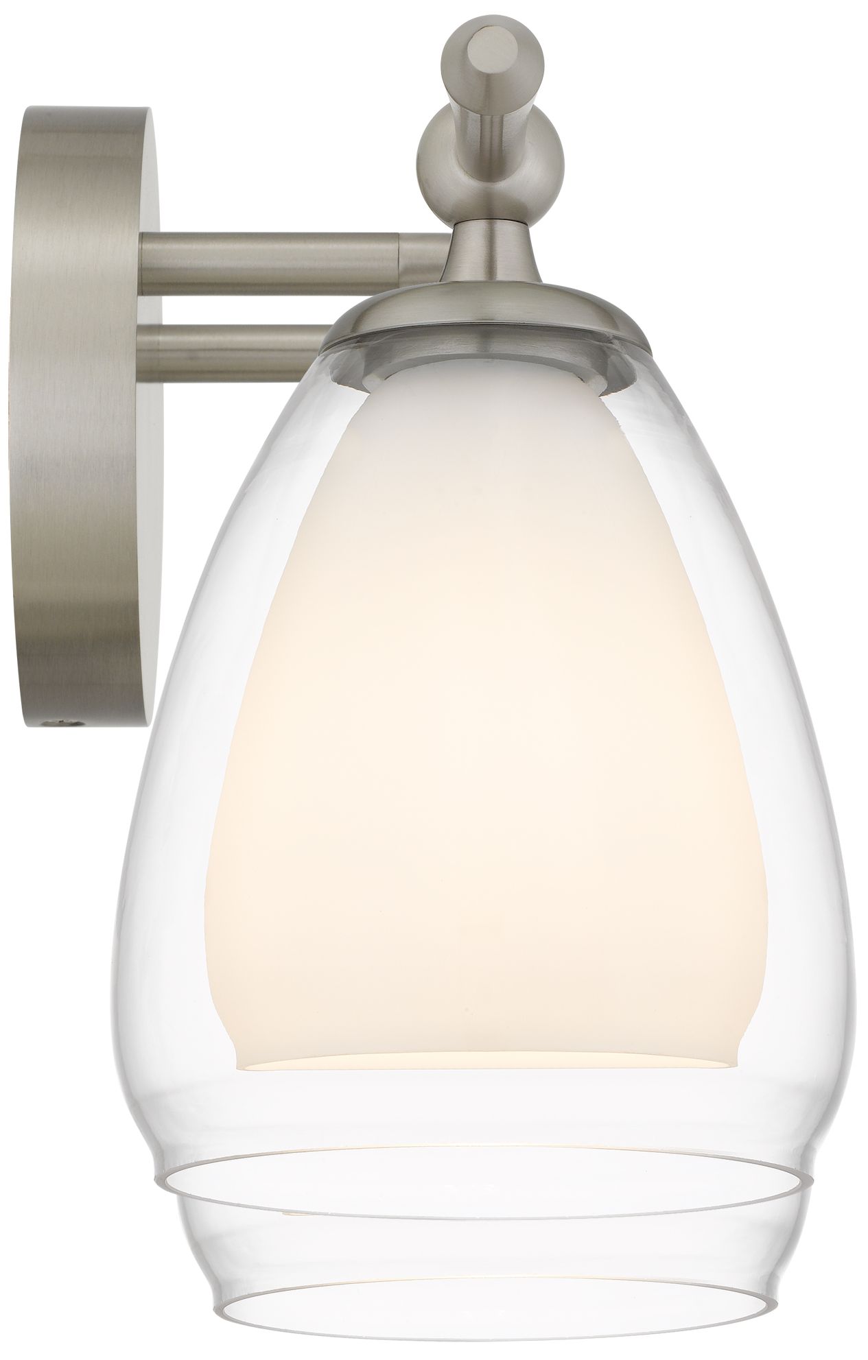 Image 5 Vivienne 2-Light Brushed Nickel Vanity Light more views