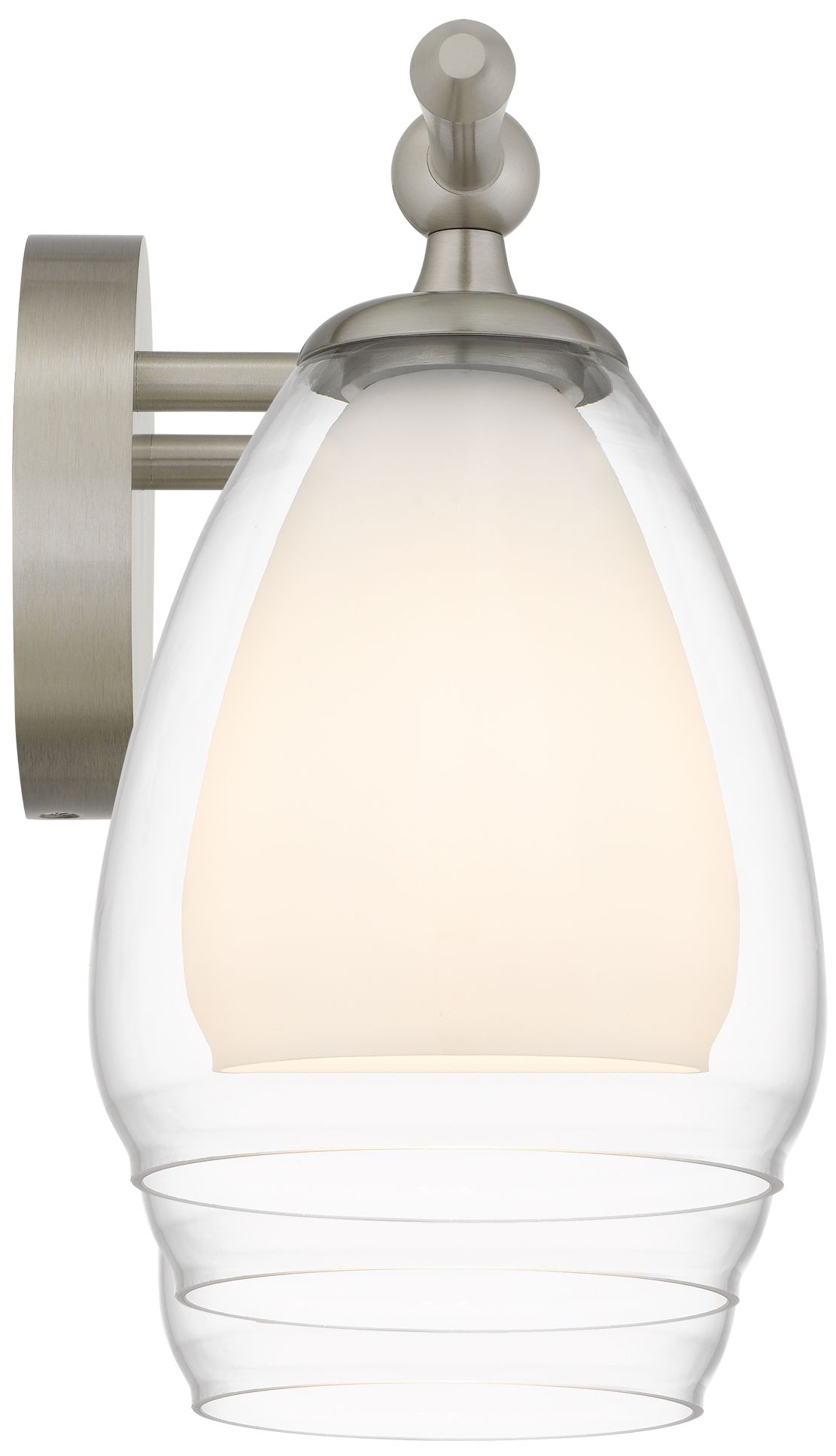 Image 5 Vivienne 3-Light Brushed Nickel Vanity Light more views