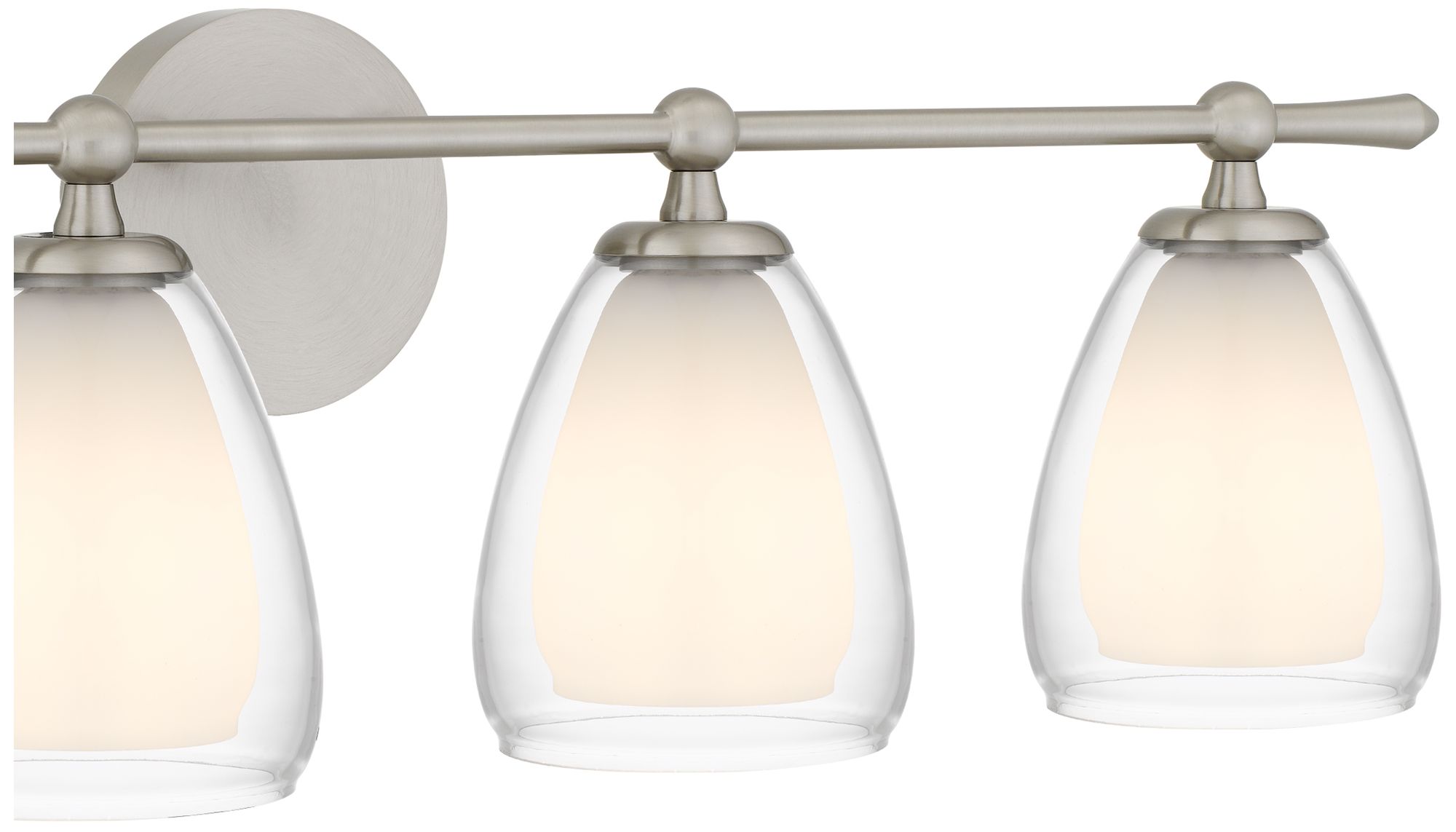 Image 6 Vivienne 4-Light Brushed Nickel Vanity Light more views